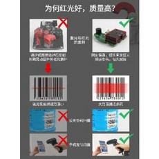 qr 큐알 코드 전자 출입 명부 스캔 스캐너 인식기 리더기 기계 펜티엄 CT951 무선, 01 유선 일차원 빨간 빛 [감사 리플 49