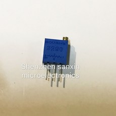 10pcs 3296W 100 ohm 1K 2K 5K 1M Trimpot 트리머 포텐쇼미터, 01 3296W 2K(202)