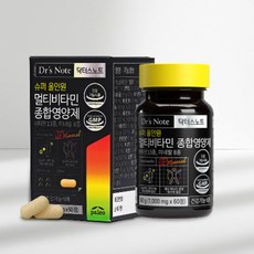 [KT알파쇼핑][팔레오] 슈퍼올인원 멀티비타민 종합영양제 1병 (2개월분), 60정, 1개