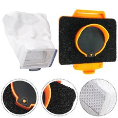 원단 먼지 봉투 필터 Makita DCL182 CL107 가정용 용품 청소 진공 부품 143677-9 166084-9 194566-1, 한개옵션0