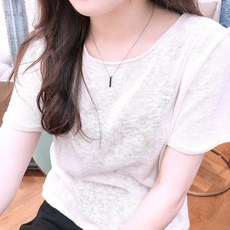 캐스마일 유기견 유기묘 기부목걸이 후원목걸이 동물기부 미니 심플바 목걸이