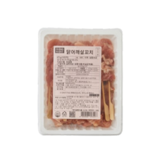 바이오마켓_닭어깨살 꼬치 675g, 35개