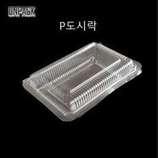 유앤팩 PET도시락 소 1박스 2000개 일회용 사각 도시락용기 꼬마김밥, 1개, 2000개입