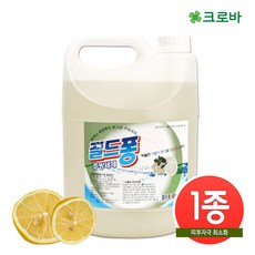 크로바 최고급골드퐁 주방세제, 1개, 4L