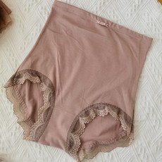 코르셋팬티 겨울 가을 강력하게 추천함 가볍게 사치한 캐시미어 감마모 여성 하이웨스트 면 배기 빅사이즈 반바지 보온 허리