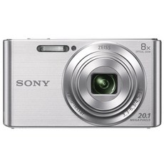 소니 컴팩트 디지털 카메라 Cyber-shot DSC-W830 실버 광학 줌 8 배 (25-200mm) 컴팩트 바디 DSC-W830, 단품