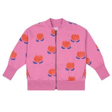 [ 보보쇼즈 ] Bobo Choses Chocolate Flower All Over Zipped Sweatshirt