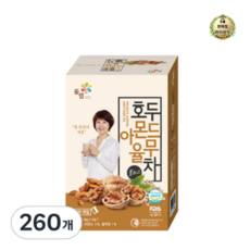 꽃샘 호두 아몬드 율무차, 18g, 130개입, 30개