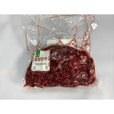 키즈한우 국거리용 100g 1X2X0.5cm 1등급 진공포장 풀스쿡 냉장, 1개