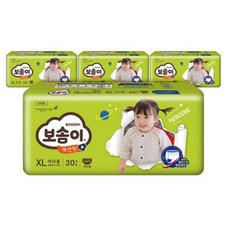 보솜이 액션핏팬티형 기저귀 여아용, 특대형(XL), 120매