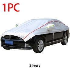 half car cover for suv 방수 스노우 커버 with reflective stripe oxford sun rain snow protection cover univer, 그럼 은