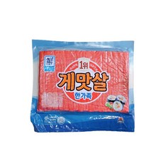 대림선 게맛살 한가족 김밥용, 1kg, 3개
