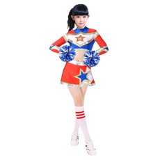 족구볼 치어리더 유니폼 룩 공연복 학교 운동회 개막식 응원단
