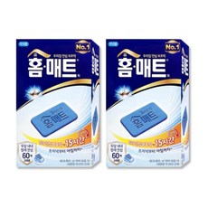 홈매트 모기향 교체용 리필 60p X 2개