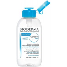 비 오데 마 Hydrabio H2O 하이 드레이팅 미셀 라 클렌징 워터 및 메이크업 탈수제 민감한 피부를위한 솔, 1