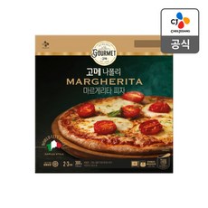 CJ제일제당 [CJ제일제당] 고메 프리미엄피자 나폴리 마르게리타 피자 300g, 1개