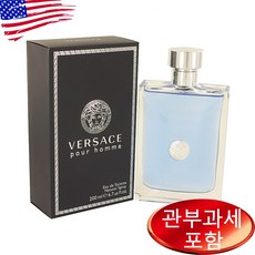 베르사체 뿌르 옴므 오드뚜왈렛 200ml 남성, 1개 - 베르사체뿌르옴므