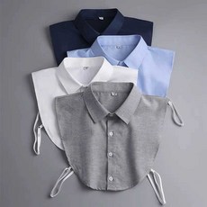 페이크 셔츠 카라 목카라 레이어드 남방 탈부착 이너셔츠
