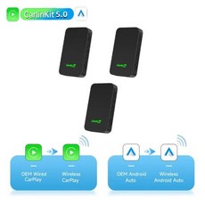 CarlinKit 5.0 무선 안드로이드 자동 박스에 어댑터 스마트 Ai Fi 블루투스 연결 플러그 앤 플레이, [05] Carlinkit 5.0 3pcs, 05 Carlinkit 5.0 3pcs_01 CHINA