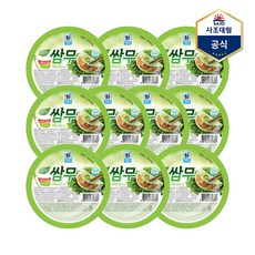 [사조대림] [대림냉장] 쌈무와사비맛 350g x10개, 10개