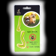 [에이치플러스몰] 제이엘펫 진드기제거스틱 클립, 1개, 상세 설명 참조
