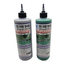 탄탄우레탄방수본드 녹색 회색 500ml 콘크리트 코너 판넬 타일 우레탄보수, 1개