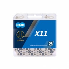 KMC 11단 체인 X11 실버/블랙, 1개