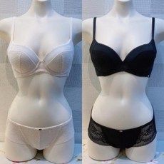 [엔터식스]솔브 봄광고 풀컵 퍼짐방지 등살커버 브라팬티 세트(G컵)SBRD101G SPTD101H