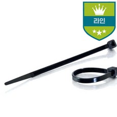 소품정리선정리 450mm 9 100P전선정리소품정리 X SB450 블랙 한올 케이블타이, 본상품선택