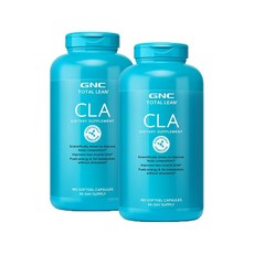 GNC [2개 SET] CLA 2000mg 180정 (캡슐) Total Lean 180cap, 2개