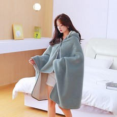우리우리 따뜻하고 예쁜 망토담요 예쁜담요 겨울 사무실 학교담요 케이프 기숙사담요, 옵션06