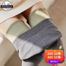 보온레깅스 볼트무늬 레깅스바지 여성 겨울 가을 기모 융 아우터 슬림핏 스키니진 쫄바지 하이웨스트 두꺼운 토끼털 9부바지