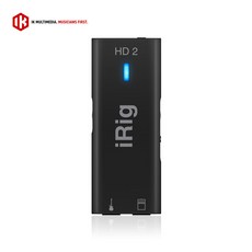 IK Multimedia iRig HD 2 기타/베이스 인터페이스 (AmpliTube 5 SE 포함) - ifidiablo