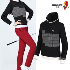 (여성)후드 디자인 패턴 니트_MKW4SW60