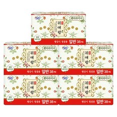 [최저가]쏘피 귀애랑 팬티라이너 일반 38p x 5팩