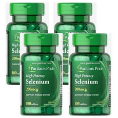퓨리탄스 프라이드 셀레늄 200mcg, 4개