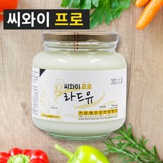 씨와이프로 라드유 무첨가 정제 돈지 700g, 1개, 700ml - 팜유