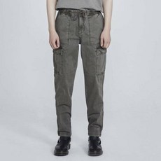 버커루 남성 밴딩 가먼트다잉 카고팬츠 B221PT210P