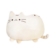 기프트앤돌 대형 고양이쿠션 말랑말랑 미오미오 고양이인형 50cm, 아이보리미오