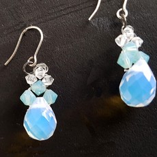 물방울문스톤귀걸이