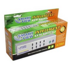 플러스몰(엄선유통) NETmate KVM 41 스위치 랜선