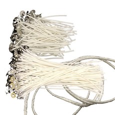 벨카마 9CM 100PCS 양초 심지 캔들 만들기 재료 실 실밥 촛불 DIY, 선택03 20CM 100PCS, 1개