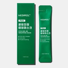 메디필 시카 쿨링 진정 랩핑 마스크 4mlx4개입 시카 쿨링팩 마스크팩 기초케어 피부진정팩 나이트케어 기초화장 기초화장품 필오프팩 마스크시트팩 워시오프팩 스킨케어, 1개