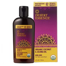 Desert Essence 데저트에센스 코코넛 호호바 오일 118ml