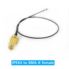 미니 0.81mm PCI 카드 인텔 와이파이 보드용 피그테일 케이블 SMA / RP-SMA 암-MHF4 IPEX RF 플러그 10cm 3, 02 SMA-K Female, 01 2pcs, 02 10cm, 1개