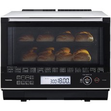 도시바 과열 수증기 오븐레인지 30L 돌가마 돔 300도 2단조리 ER-SD3000(W) 그랑 화이트 플랫 테이블, 1.[건강 조리] 과열 수증기 2단 조리/화이트