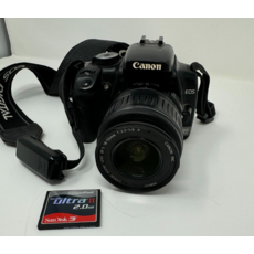 캐논 EOS 400D 10.1MP DSLR 카메라 (DS126151) 18-55mm EFS 렌즈 스트랩 리모트