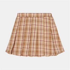 키즈체크스커트