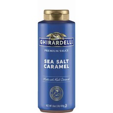 Ghirardelli 프리미엄 초콜릿 시럽 2.47kg, 씨 소금 캐러멜_Sauce Squeeze, 1개