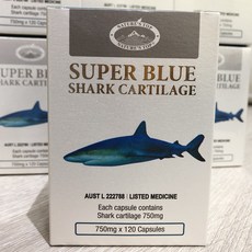 Natures Top Super Blue Shark Cartilage 750mg 120Cap 네이쳐스 탑 슈퍼 블루 상어연골 750mg 120정 1팩, 1개